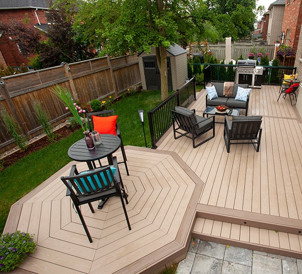 composite wood deck